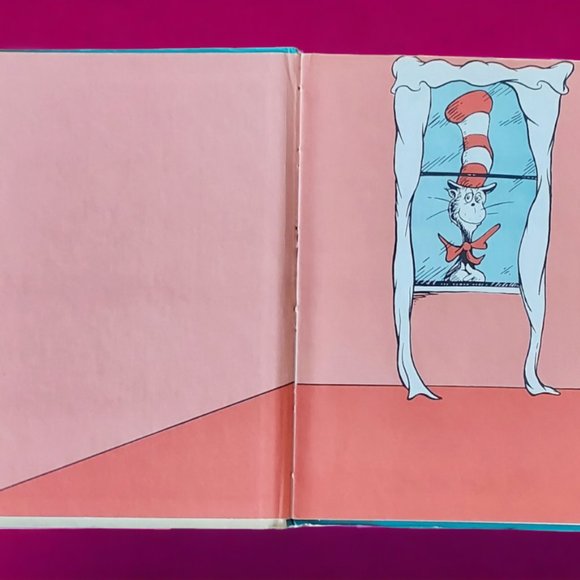 "RARE 1958 1st Print" The Cat in the Hat Comes Back Dr. Seuss Book Club Edition - Picture 8 of 10